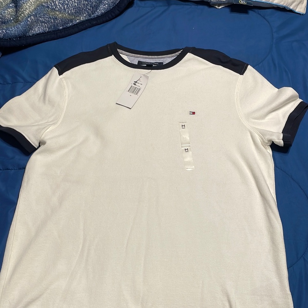 White Tommy Hilfiger shirt medium size brand new!